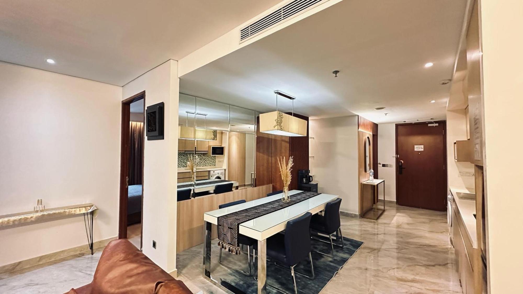 The H Tower Rasuna Suites Kuningan Jakarta By Villaloka المظهر الخارجي الصورة